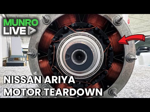 This EV Motor Has No Magnets – Nissan Ariya EESM Teardown