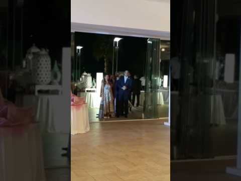 Le Nozze di Santo e Rosy con ingresso in stile Americano.Gaspy DJ Wedding