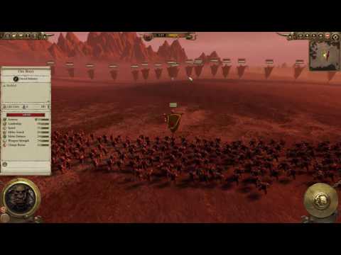 Total War Warhammer Mechanics - Mid Tier Greenskins melee units comparison