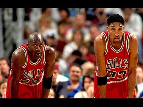Bulls vs. Lakers - 1996 (72-10 season) - Magic Johnson is back!!