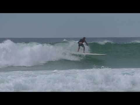 Drone shots and surf footage at Contis-Plage