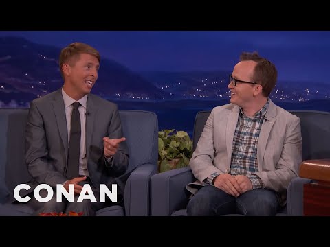 Jack McBrayer Made Fun Of Chris Gethard’s Jersey Accent | CONAN on TBS