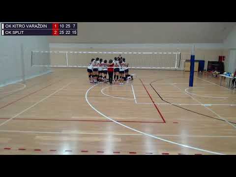 29.10.2021., PH MALA ODBOJKA, OSMINA FINALA, OK KITRO VARAŽDIN - OK SPLIT