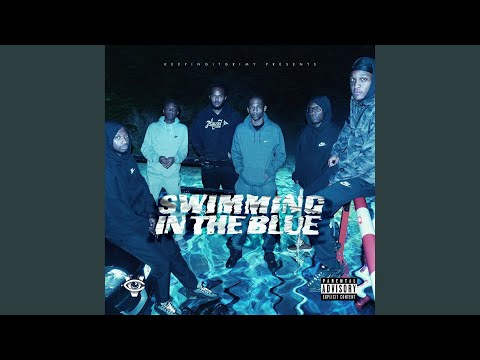Swimming In The Blue