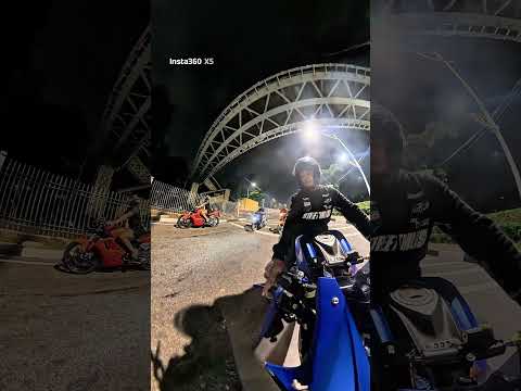 Ninja rr tangslap kecepatan 140 km/jam #shorts