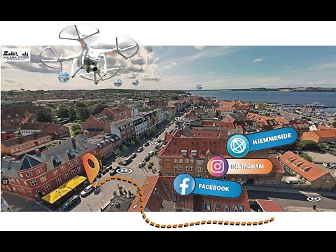 Holbæk Byforums digitale interaktive bykort. En 360 graderes by-tour