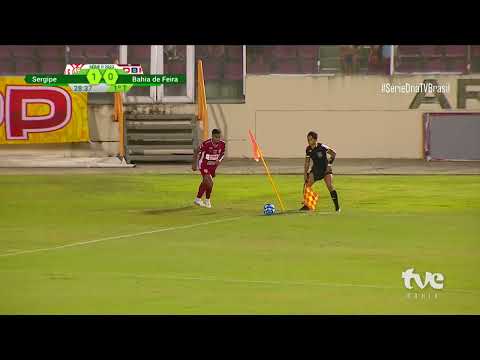 GOL DO SERGIPE NO BATISTÃO | Série D na TVE | SERGIPE 1x0 BAHIA DE FEIRA
