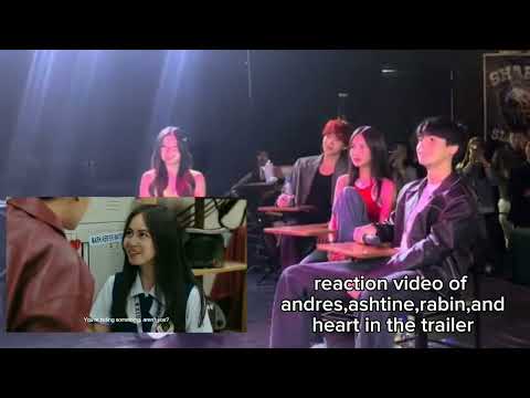 Cast REACTS to “Ang Mutya ng Section E” Trailer | Andres, Ashtine, Rabin & Heart Reaction