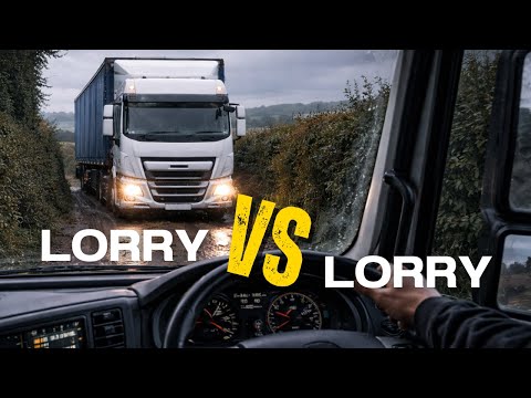 ROAD BLOCKED — Now We're Face To Face on a Country Lane!