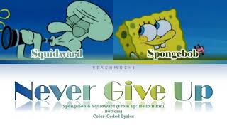 Cover art for never give up