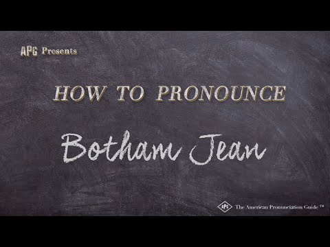 How to Pronounce Botham Jean (Real Life Examples!)
