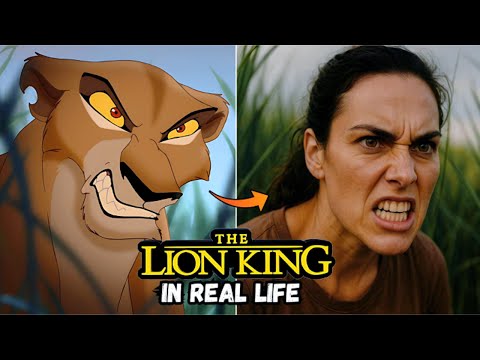 🦁 The Lion King in REAL LIFE (AI Comparison) [Part 1]