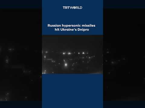 Russia's hypersonic missile enters Dnipro's atmosphere