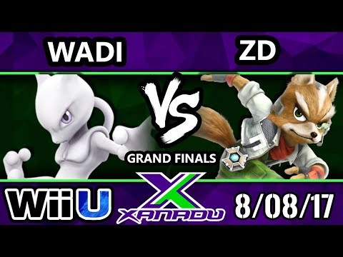 S@X 214 - Wadi (Mewtwo, Rob) Vs. InC | ZD (Fox) - SSB4 Grand Finals - Smash 4 - Smash for Wii U.