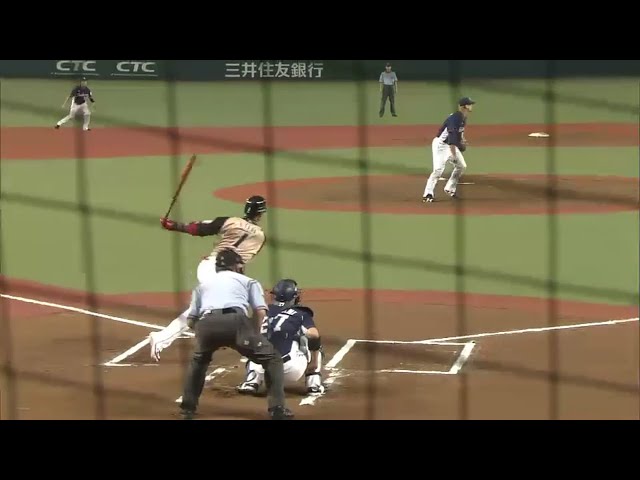 【6回表】好調維持!! ファイターズ・陽 ライトへ運ぶ4試合連続ヒット!! 2016/8/28 L-F