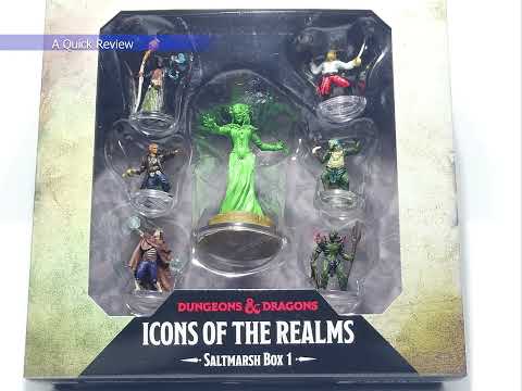 D&D Icons of the Realms, Saltmarsh Box 1, A Quick Review