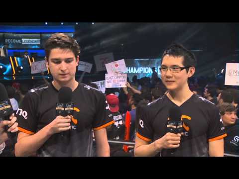 Interview with YellOwStaR and Febiven after winning vs TSM - League of Legends MSI 2015