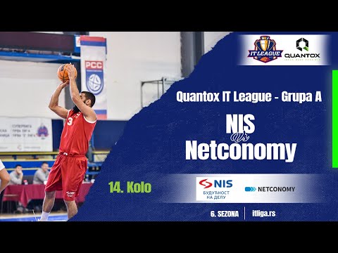 25.03.2023 QUANTOX IT LIGA Grupa A 13:15 NIS - NETCONOMY