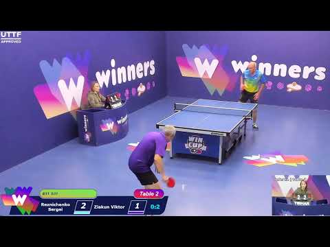 WINners CUP table 2  07.10  Reznichenko Sergei - Ziakun Viktor 19:30