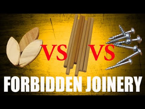 Many woodworkers use these wrong! (biscuits, dowels and pocket screws)