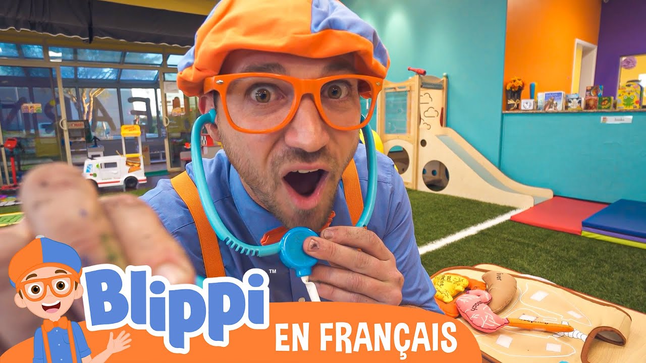 Blippi au Parc de jeux couvert Whiz Kids | Blippi en français | Vidéos éducatives pour enfants