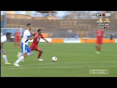 Alvarez gólja az MTK Budapest - Videoton FC meccsen
