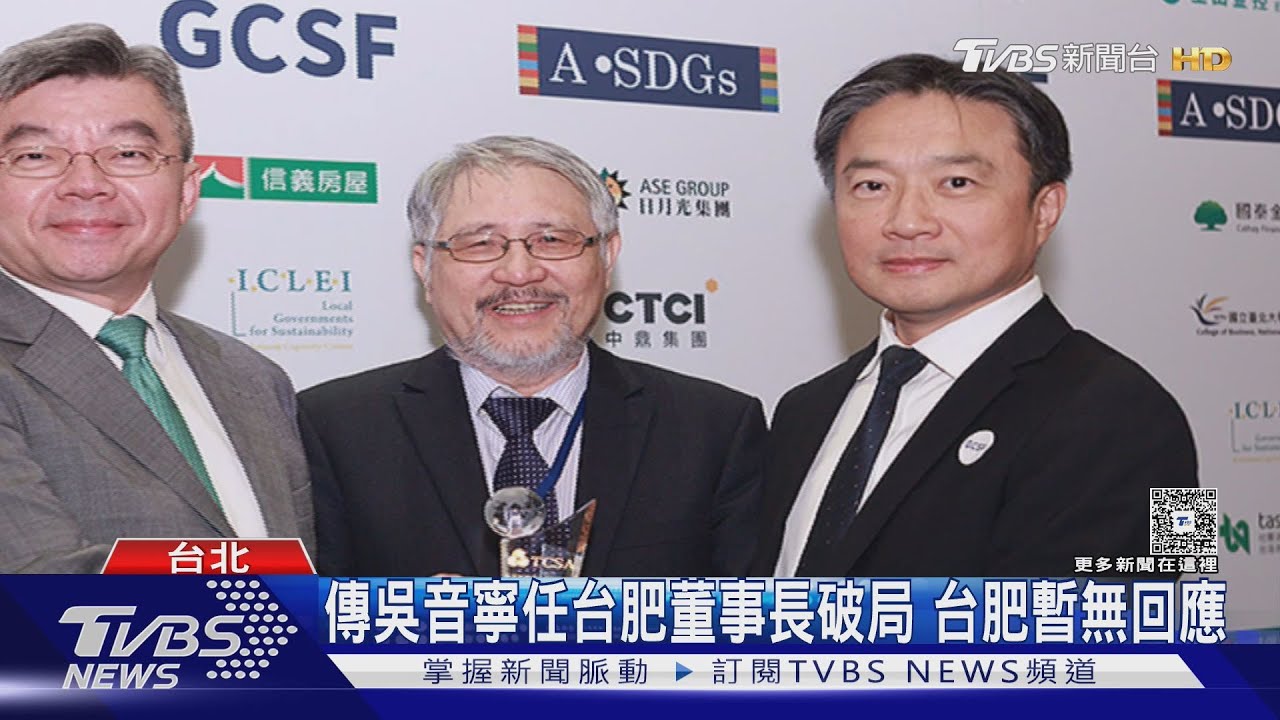 吳音寧接掌台肥生變? 台肥深夜急改法人董事