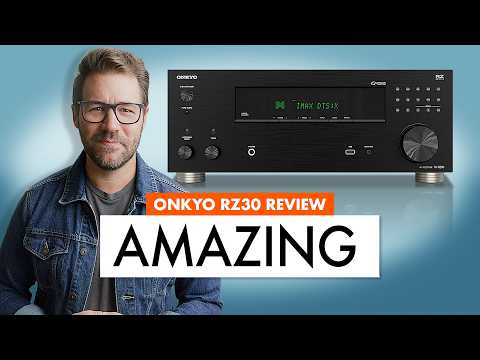 BEST All Around HOME THEATER RECEIVER!  Onkyo RZ30 Review