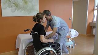 Transferencia cama - silla. 30/32