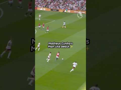 Matheus Cunha's SKILLS on Man Utd debut ✨