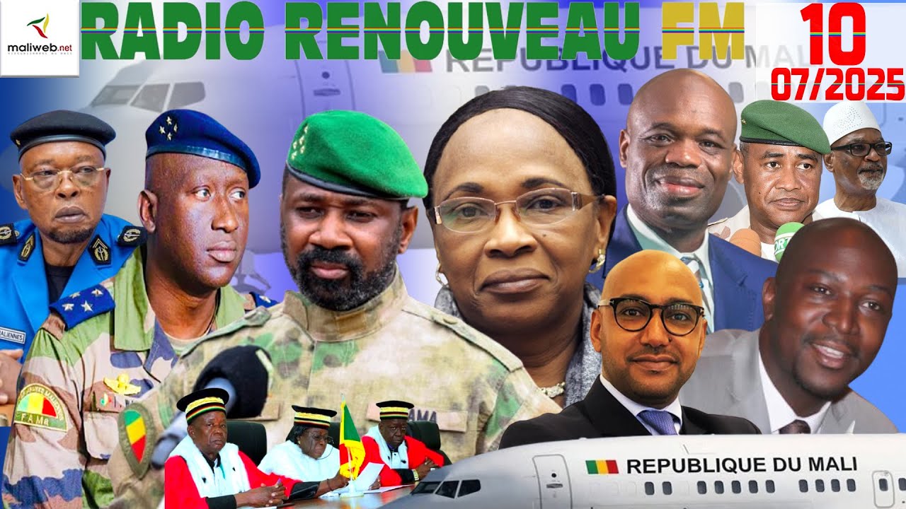La Revue de Presse de la RADIO RENOUVEAU FM du 10 Juillet 2025