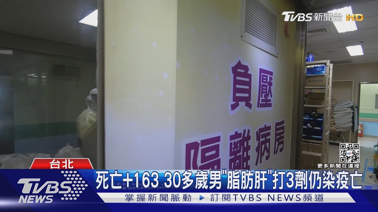 死亡+163　30多歲男「脂肪肝」打3劑仍染疫亡
