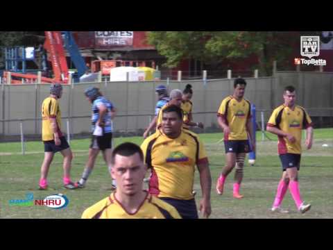 2016 NHRU Round 14 Premier 2 Highlights - Lake Macquarie Roos v Nelson Bay Gropers