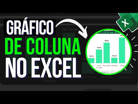 Como Fazer Gráfico de Colunas no Excel