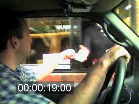 Wendy's drive-thru 31.5 second speedrun