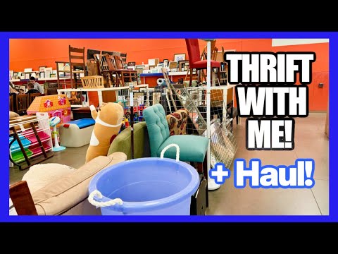 GOODWILL SHOPPING for HOME DECOR & RESALE + A GOODWILL OUTLET HAUL! THRIFTING 2024 #18
