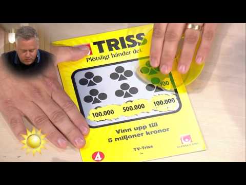 Triss: Ulrik Sjöberg ska investera vinsten i huset - Nyhetsmorgon (TV4)