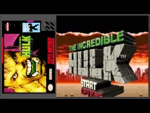 The Incredible Hulk - 1994 Super Nintendo