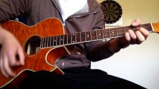 How to play Scrubs Superman Lazlo Bane Guitar Tutorial