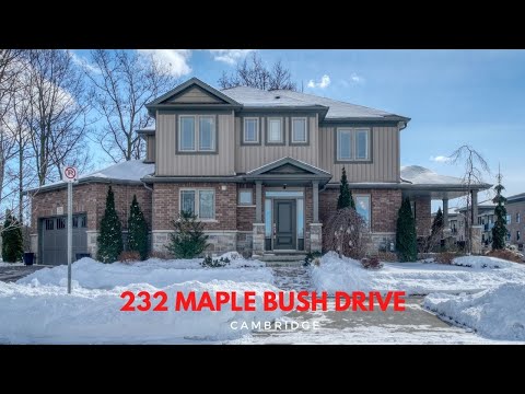 Cambridge Real Estate Video | 232 Maple Bush Drive | Ethan Smith