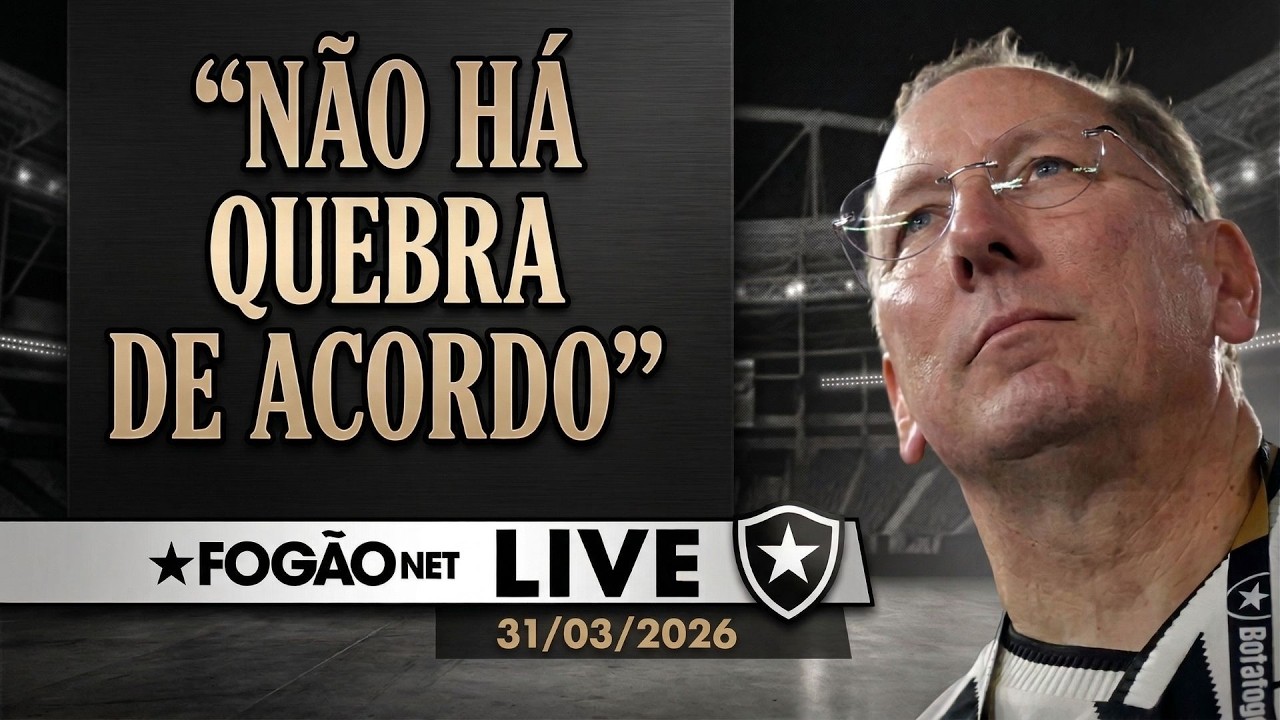 LIVE | Textor alfineta membros do Botafogo social; reta final na busca por técnico