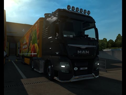 Euro Truck Simulator 2 København-Stavanger with MAN TGX Euro 6