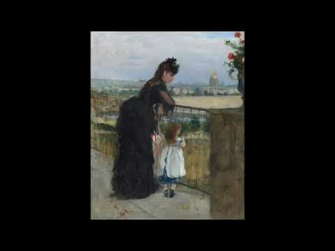 Woman and Child on the Balcony by Catherine Rollin