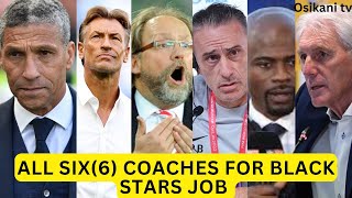 REPORT🇬🇭: GFA TO ANNOUNCE ONE OF THESE SIX COACHES FOR GHANA BLACK STARS ON NEXT WEEK