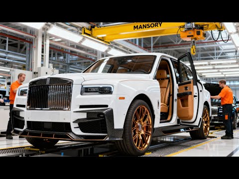 Thumbnail for Inside the MANSORY Factory | How the $1.5M Rolls-Royce Linea D’Arabo Cullinan 720HP Is Built (2025) by Mansory