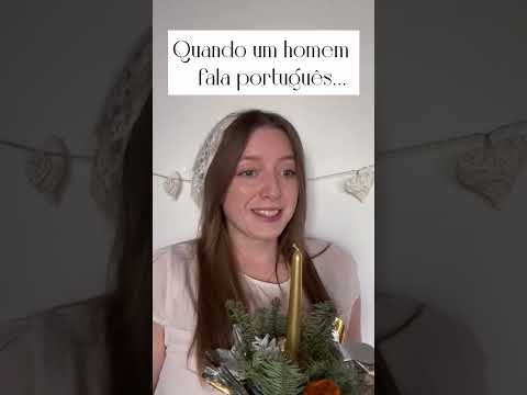quando um homem fala português... #brasil #português #brincadeira #piada #meme #shorts #idioma