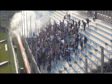 Brescia - Latina 0-2: Tifo Curva Nord Brescia.