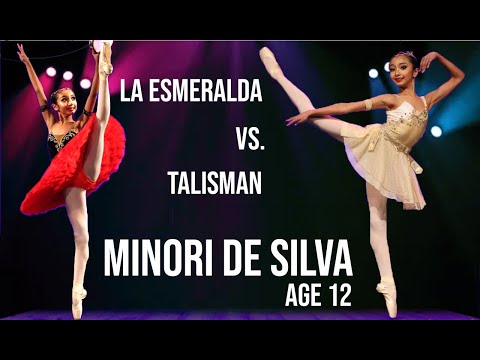 BALLET - YAGP 2022 Atlanta Semi-Final - Minori De Silva - Age 12 - La Esmeralda vs. Talisman