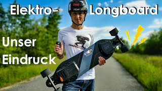 ⚡ Elektro-Longboard im Test ⚡ - Unsere Meinung zu E-Skates: Endlos fahren ohne Pushen?! [Meepo V2]