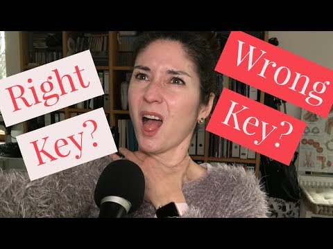 WHY You MUST Sing in the Right Key (and most likely NOT in the ORIGINAL Key!)